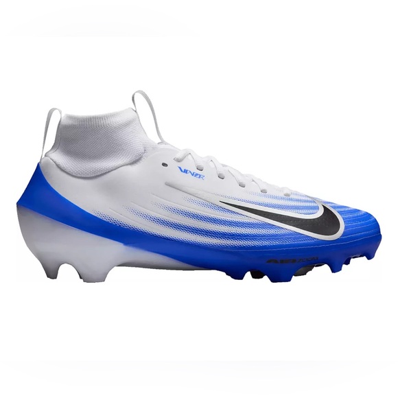 Nike Vapor Pro 1 Football Cleats Men’s Size 9 White and Blue FB3298 - Picture 1 of 11
